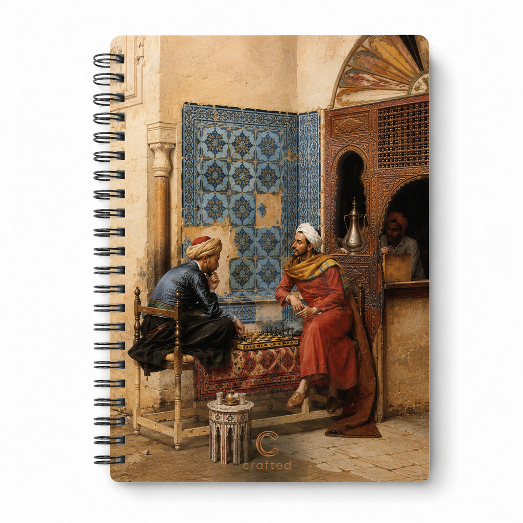 Notebooks | The chess game - (By Ludwig Deutsch)